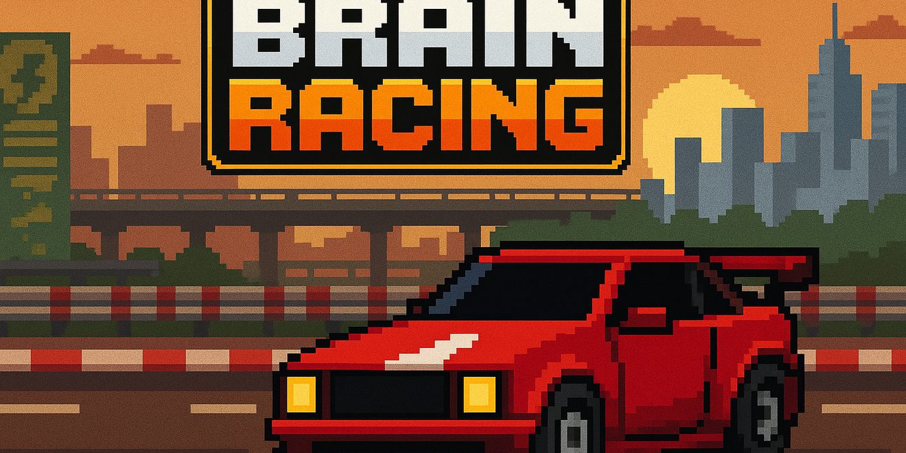 BrainRacing 타이틀 화면